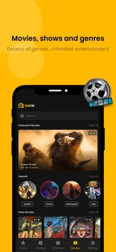 sony-bravia-2-50-inch Movies and shows